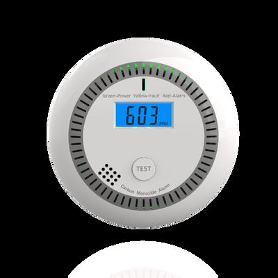 10-Year Lifespan Carbon Monoxide Detector with Electrochemical Sensor and 85dB Alarm Sound