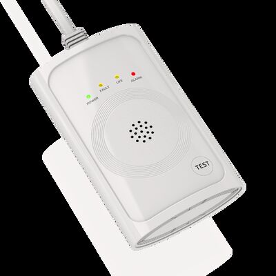 5 Year Smart WIFI Gas Detector Wall Mounted Tuya Gas Leak Detector With Real Time Monitoring