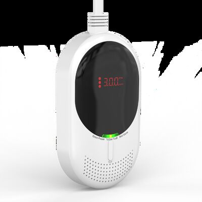 Smart Wifi Carbon Monoxide Detector EN50291 Certified Combustible Gas Detectors With Dual Sensor
