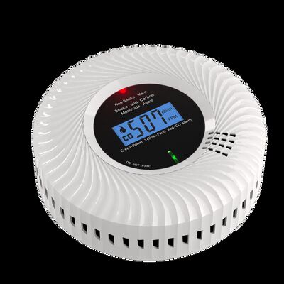 3V Smoke Carbon Monoxide Detectors High Sensitivity 10 Year Lithium Smoke Alarm Customized