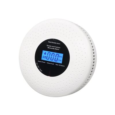 10 Year Battery CO Detector 3V Tuya Smart Smoke Detector Customized