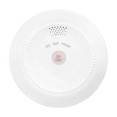 ABS Fireproof Fire Alarm Smoke Detector High Sensitivity Photoelectric Fire Detectors