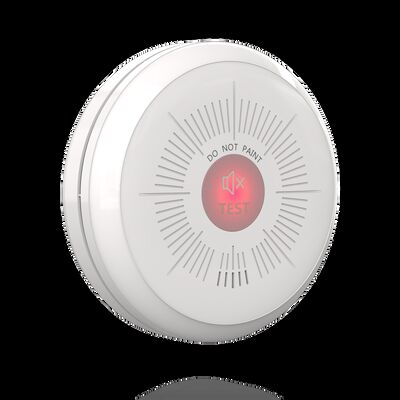 Custom 10 Year Battery Smoke Detectors EN14604 Certified Photoelectric Smoke Detectors