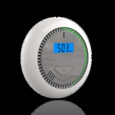 Durable CO Carbon Monoxide Detector with 10 Year Service Life SGS Tested and Electrochemical Sensor for Reliable Detection