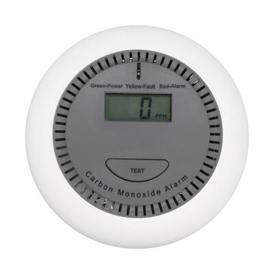 Domestic CO Carbon Monoxide Detector with 10-Year Design Lifetime and EN50291 Approved Electrochemical Sensor
