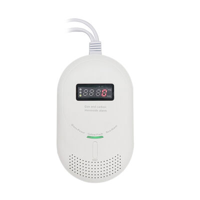 SGS Certified CO and Gas Detector Custom Home Combustible Gas Detector With 5 Year Lifetime