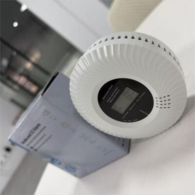 Custom Smoke Carbon Monoxide Detector with 10-Year Lithium Battery and 85 dB Alarm Sound for Dual Detection System