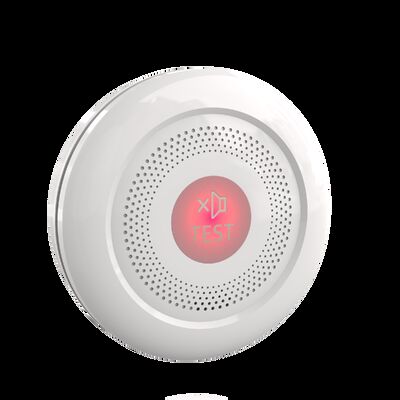 10 Year Wireless Smoke Detectors Battery Powered WIFI Smoke Alarm Detector With Photoelectric Sensor