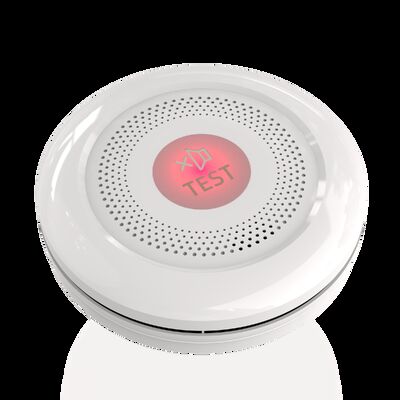 10 Year Wireless Smoke Detectors Battery Powered WIFI Smoke Alarm Detector With Photoelectric Sensor