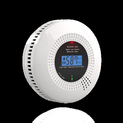 10 Year Combination Smoke and Carbon Monoxide Alarm for Home Safety