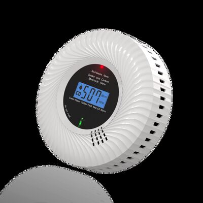 SGS Listed Smoke Carbon Monoxide Detectors Professional Lithium Battery Carbon Monoxide Detector 3V
