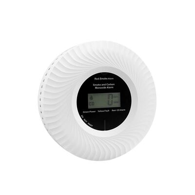 433MHz Wireless Interconnected Smoke Alarms OEM Interconnected Smoke And Carbon Monoxide Detectors