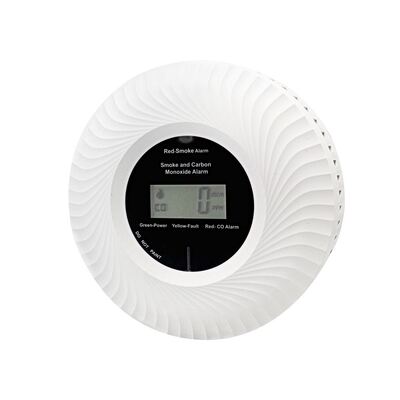 Custom Interconnected Smoke Detectors 3V Wireless Smoke And Carbon Monoxide Detector