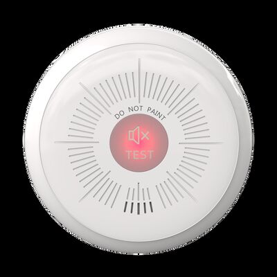 EN 14604 Fire Alarm Smoke Detector White 10 Year Lithium Battery Smoke Alarms
