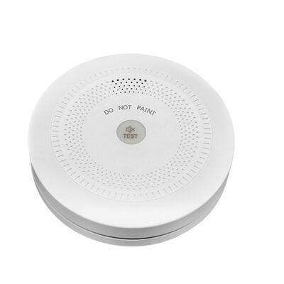 Battery Operated Zigbee Detector EN14604 Certified Smart Smoke Alarms OEM