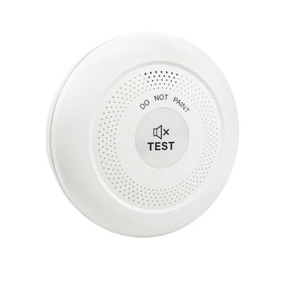 Battery Powered WIFI Smoke Alarms Photoelectric Smart Fire Detector With 3 Year Battery Life