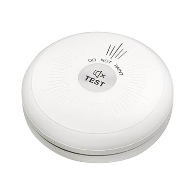 Battery Powered 433mhz Smoke Detector 10 Year Interconnected Smoke Detector With Photoelectric Sensor