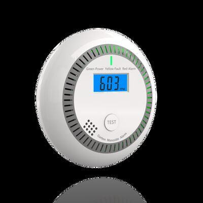 SGS Tested CO Carbon Monoxide Detector with 10 Year Battery Life and 30 Month Warranty