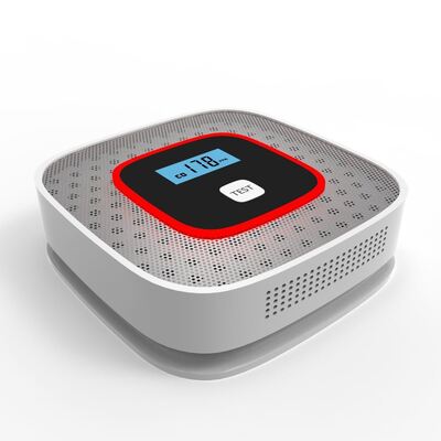 Carbon Monoxide Alarm with Alarm Memory Function and LCD Display for Residential Safety