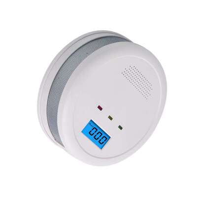 TÜV Certified Carbon Monoxide Alarm with LCD Display for European Residential Safety