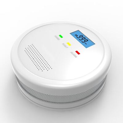 Easy-to-Use Carbon Monoxide Alarm with LCD Display and TÜV Certification for Residential Homes