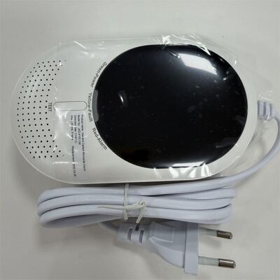 Smart WIFI Gas Detector with Flame-retardant ABS Plastic and 5-Year Sensor Life for Real-time Alerts via TUYA App