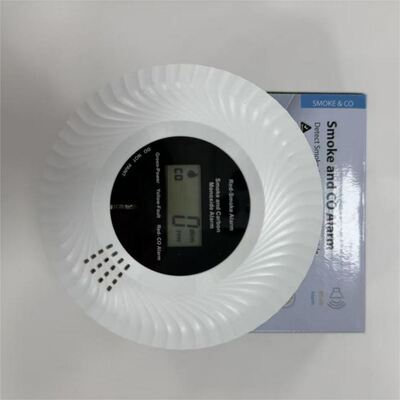 Customizable Smoke Carbon Monoxide Detector with 10-Year Lithium Battery and Photoelectric/Electrochemical Sensor EN50291 EN14604 Certified