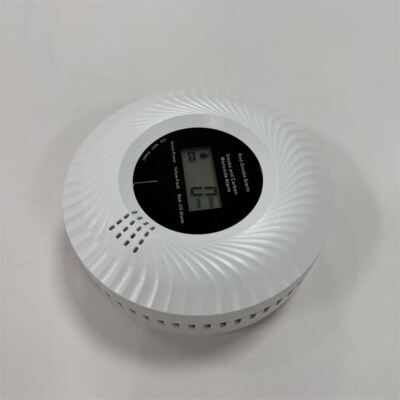 Factory OEM 10-Year Lithium Battery Smoke Carbon Monoxide Detector with ABS Fireproof Housing and EN14604 & EN50291 Certification
