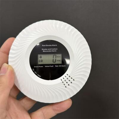 OEM 10-Year Lithium Battery Smoke Carbon Monoxide Detector with Dual Detection System and 85dB Alarm Sound