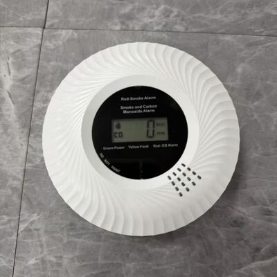 Professional OEM 10-Year Lithium Battery Smoke Carbon Monoxide Detector with Dual Detection System and 85dB Alarm Sound