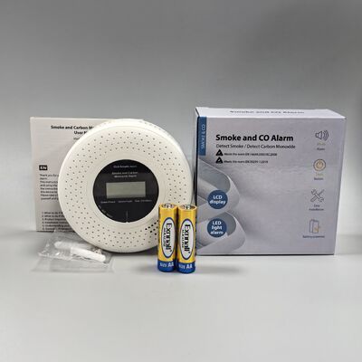 10 Year CO Smoke Detector with Replaceable AA Battery From OEM Safety Sensor Factory