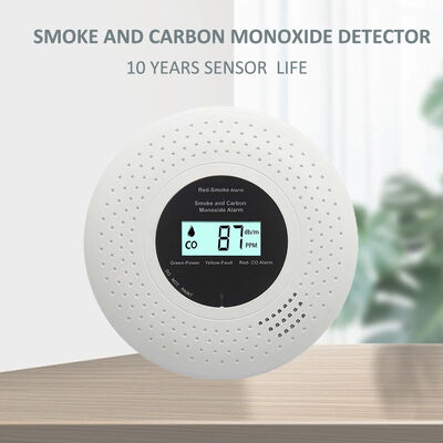 Reliable Smoke And Carbon Monoxide Detector 30-Month Warranty Easy Operation For Business 