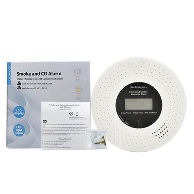 10 Year Smoke and Carbon Monoxide Detector with Replaceable AA Batteries